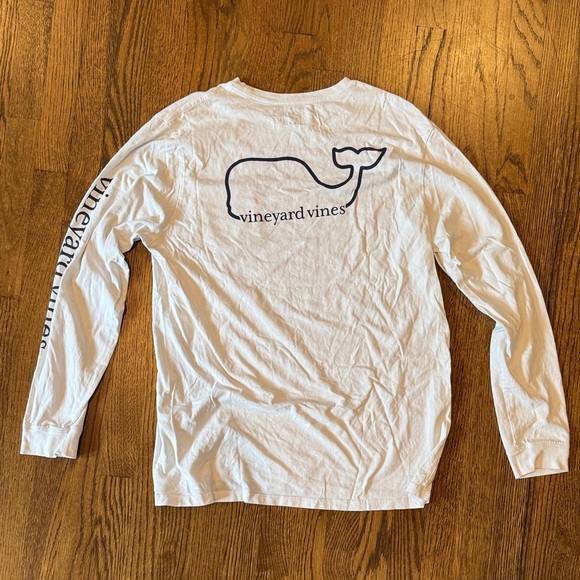 Vineyard Vines White Long Sleeve Shirt - Picture 5 of 5